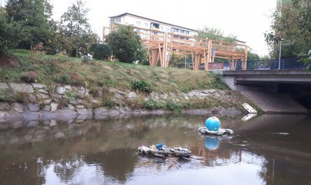 Kunst und Müll im Chemnitzer öffentlichen Raum