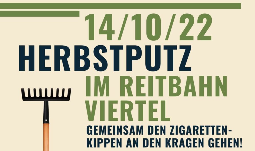 14.10.2022 – Herbstputz im Reitbahnviertel